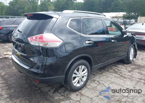 2016 Nissan Rogue Sv z USA, uszkodzony, nr VIN KNMAT2MT8GP597198